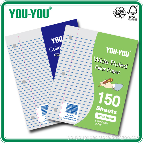 Filler Paper Loose Paper Refill Paper